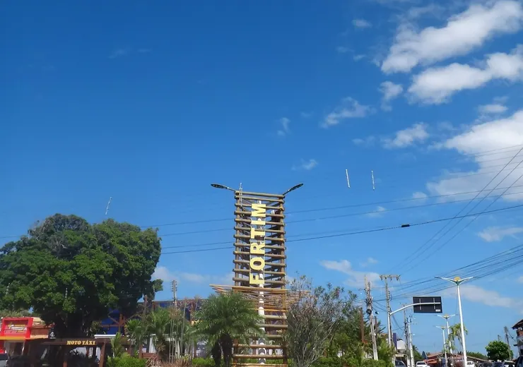 Marco FORTIM na área central da cidade
