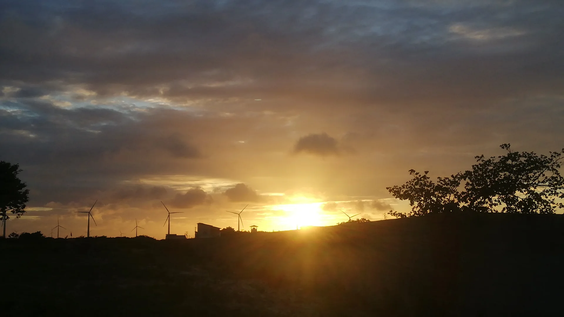 Pôr do sol em Pontal de Maceió, Fortim